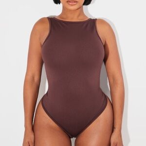Elegant Brown Women's bodysuit